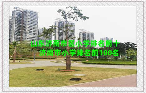 山东济南市区小学排名前十 济南市小学排名前100名